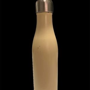 Bouteille D'eau Rae Dunn – Verre Transparent Avec Couvercle Bambou, 22 Oz, Orange